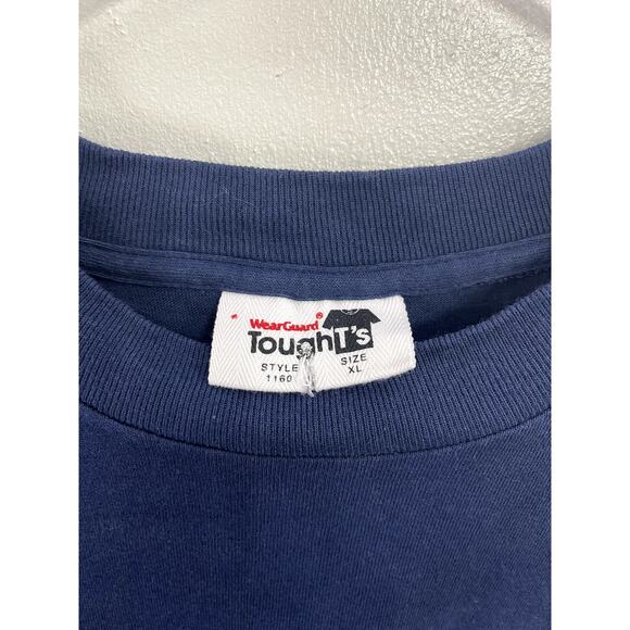 Vintage Single Stitch Navy Moccasin and Desert Hand Painted Tee Shirt Size‎ XL - Picture 4 of 8